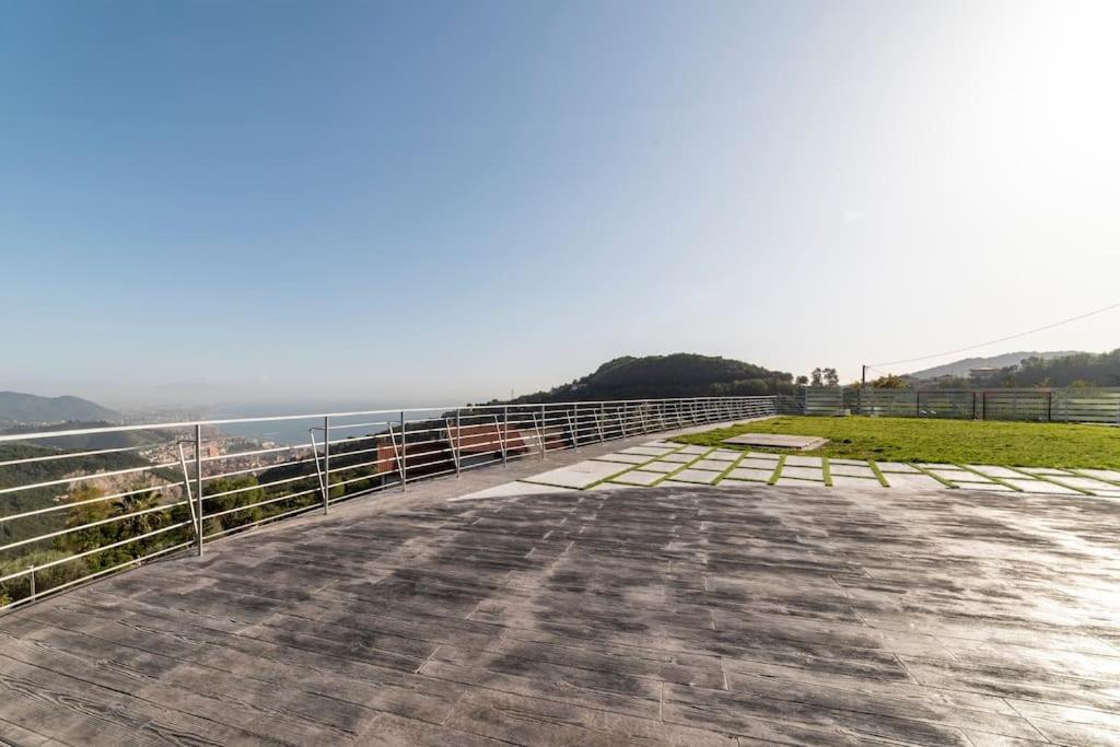 Appartamento Emma Con Piscina - Vista Mare"Tenuta Croce" ซาแลร์โน ภายนอก รูปภาพ